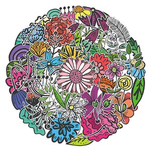 아트 꽃 데코 방수 스티커(50매)