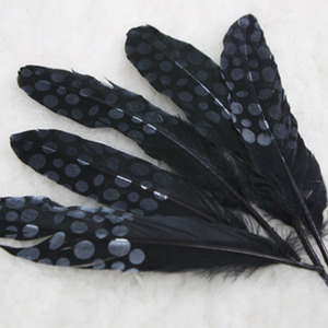 무늬깃털(블랙&amp;화이트-10개)