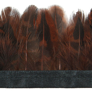 고동색무늬 롤 깃털(30cm)
